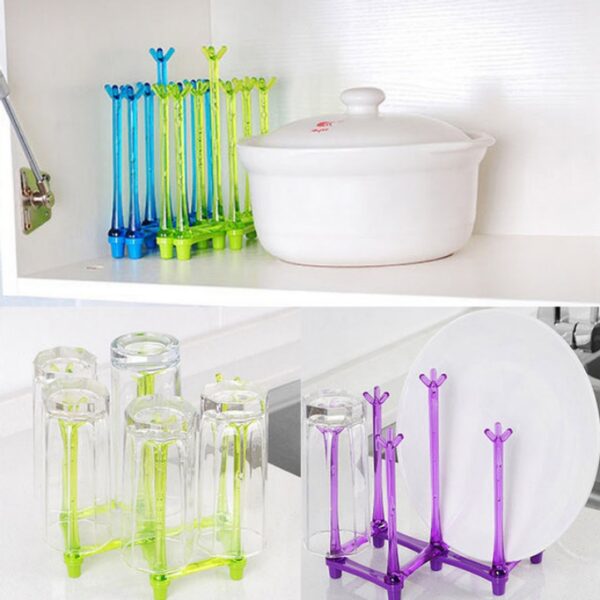 Foldable Glass Stand Cup Holder  - Image 4