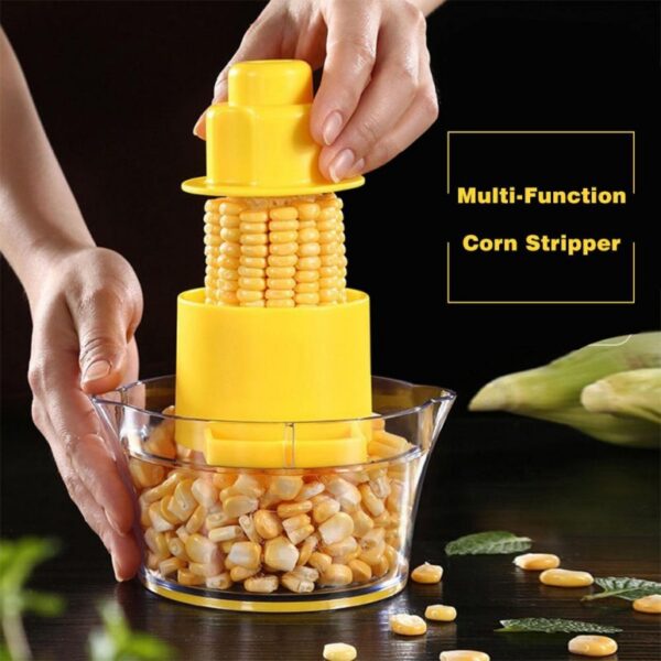 Multifunctional 4 in 1 Stainless Steel household corn kernels peeler & Vegetable Chopper - Image 5