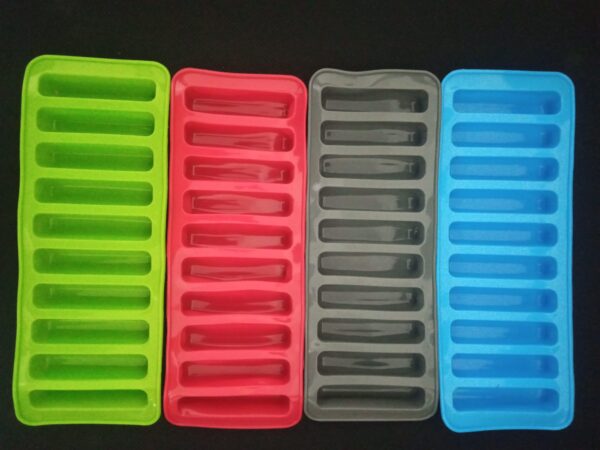 Silicone Ice Cube Making Trays, Perfect Ice Cube Sticks Molds for Small Mouth Sport Water Bottles, choclates, jelleys - Image 6