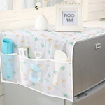 Multi-Purpose Fridge Cover | Waterproof Refrigerator Dust-Proof Cover with Storage Pockets Bags