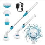 Cordless Long Handle Electric Mop- Household Cleaning Tool, Portable Spin Scrubber, for Bathroom/Wall/Tile Floor/Bathtub/Baseboard/Toilet/Kitchen