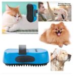 Silicon Pins Grooming Comb for pet- Dog and Cat grooming comb, For short and medium length coat
