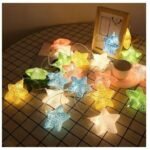 LED Crack Star String Lights for Diwali, Christmas, Wedding, Party, Home, Indoor/Outdoor Decoration (Multicolor)