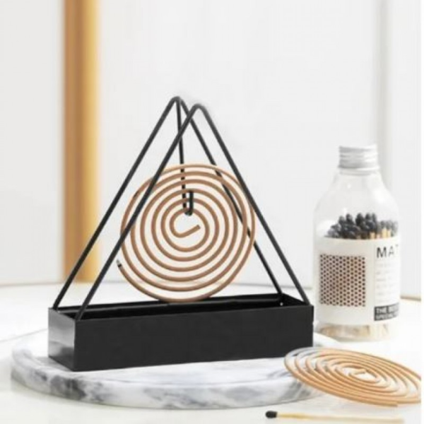 Mosquito Coil Holder-Metal Stand Rack Hook For Room Décor Wall Mounted-Mosquito Coil Stand For Summer Outdoor Camping Ornament For Home, Bedroom