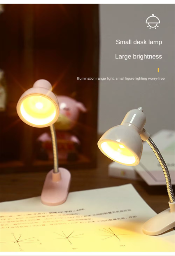 Mini Book Light Lamp- Reading Lamp Night Lights Book for Students, Office Workers - Image 2