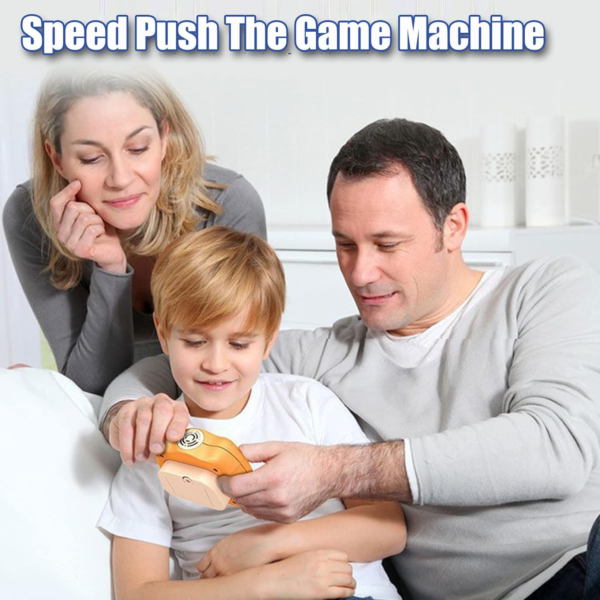Speed Push Game Machine Pop Fidget Console, Music Whack A Mole Handheld Game Stress Relief Fidget Toys - Image 6