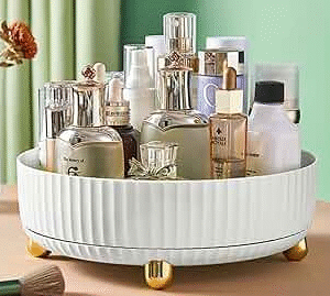 Multi-Function Rotating Storage Rack, Revolving Spice Rack, Rotating Cabinet Organizer, Kitchen Organizer, Cosmetic Storage, Kitchen Organizer