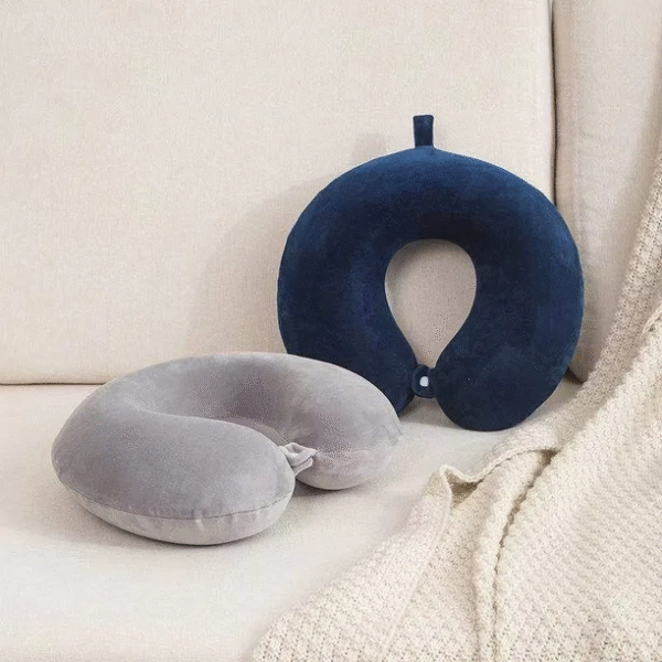 Multi-Design U Shaped Pillows for Sleeping - Portable Travel Neck Pillows for Adults - Neck Pillow for Flight, Car Home, Office - Image 6