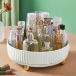 360° Rotating Makeup Organizer – Multifunctional Cosmetic Storage Stand