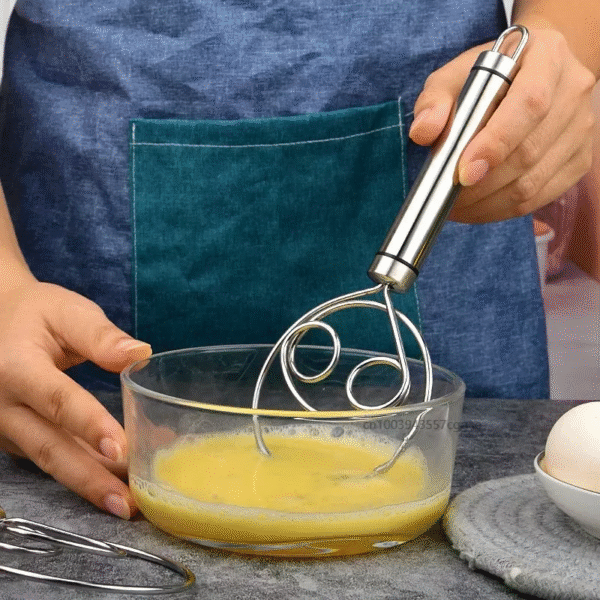 Household Dough Bread Mixer Stainless Steel Cake Pastry Dough Mixer Stick Egg Beater Kitchen Baking Blender Tools