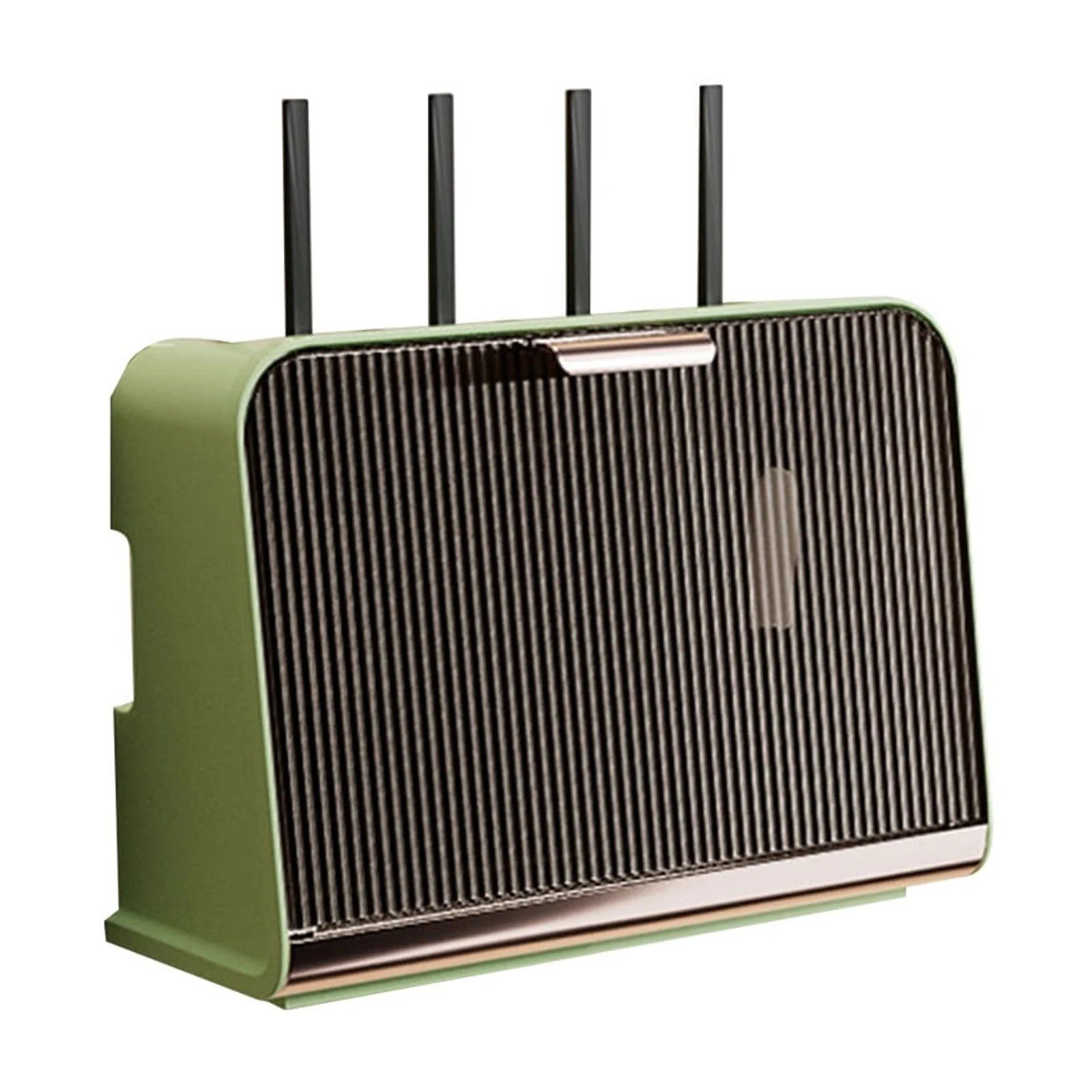 Wall Hanging Wireless WIFI Router Shelf Storage Box Wire Cable Storage Bag Power Cable Organizer Bracket Plug Board Storage Box - Image 2