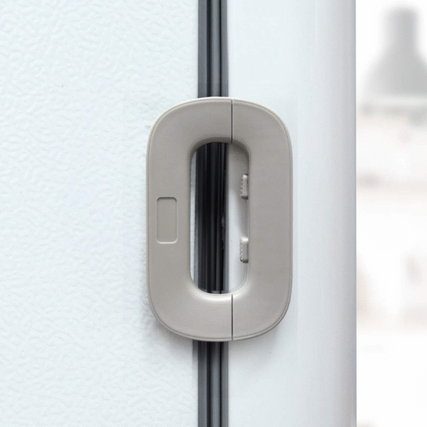 Children's Fridge Lock Anti-Pinch Handheld Cabinet Door Lock Security Lock Freezer Lock Kids Fridge Locks Multifunctional Fridge Door Lock for Fridge Doors Windows - Image 8