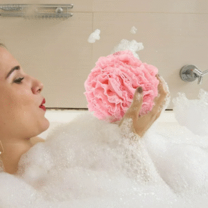 Bath Ball Body Wash Ball Non-Scattering Bath Sponge Body Scrubber Bath Loofah Skin-Friendly Exfoliating Bubble Maker for Home Spa Shower Clearance