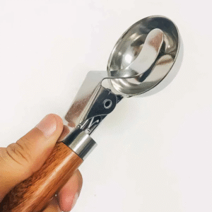 Heavy-duty ice cream scoop, stainless steel ice cream scoop | Cookie Dough Scoop Stainless Steel Scoop | Portion Control Dishwasher Safe Spoon, Multi-purpose Baking Utensils for Commercial Home Use