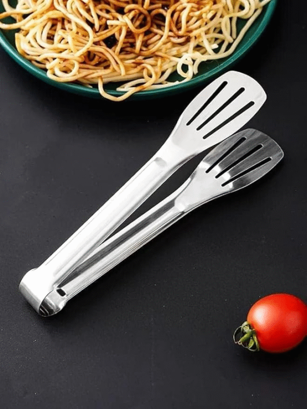 Stainless Steel Food Tongs, Anti-Scald Food Tongs, Serving Food Tongs, Multi functional Cooking Food Tongs for Home Kitchen