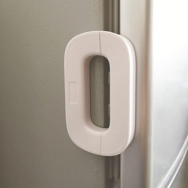 Children's Fridge Lock Anti-Pinch Handheld Cabinet Door Lock Security Lock Freezer Lock Kids Fridge Locks Multifunctional Fridge Door Lock for Fridge Doors Windows