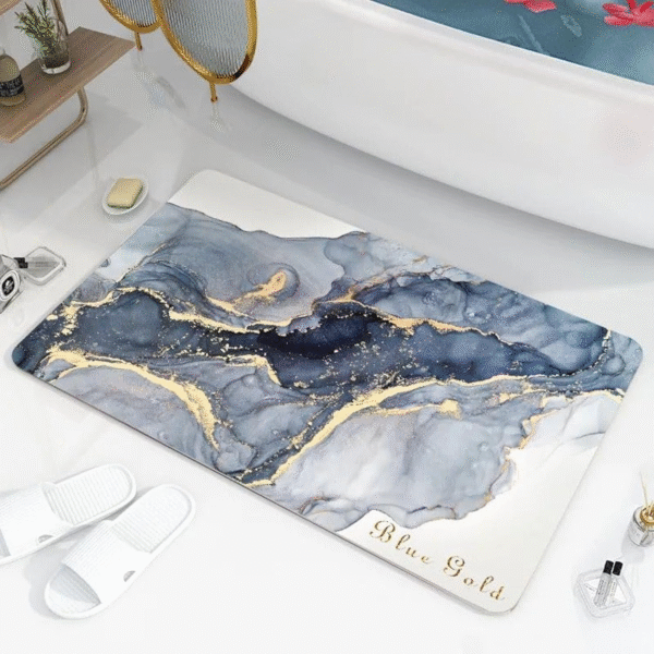 Multi Design Super Absorbent Bath Mat, Quick-Drying Bathroom Mat Rug, Rubber Non-Slip Bottoms Doormat Living Hallway Area Rug - Image 6