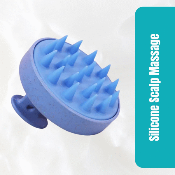 Scalp Massager Shampoo Brush, Eco-Friendly with Soft Silicon Bristles, Hair Scalp Scrubber, Scalp Exfoliator, Dandruff Removal, Prevents Hair Loss for Men, Women - Image 9