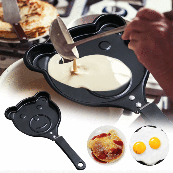 Multi Design Non-stick Frying Pan Pancake Maker Egg Mold Pan Flip Omelet Mold Breakfast Egg Fry Kitchen Tools Mini