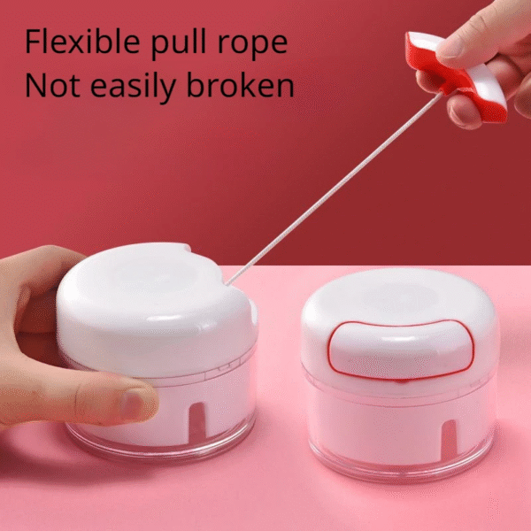 Mini Garlic Slicer Household Mincing Machine Minced Hand Pull Grinder Grill Vegetable Meat Kitchen Multi Chopper Shredder Gadget - Image 7
