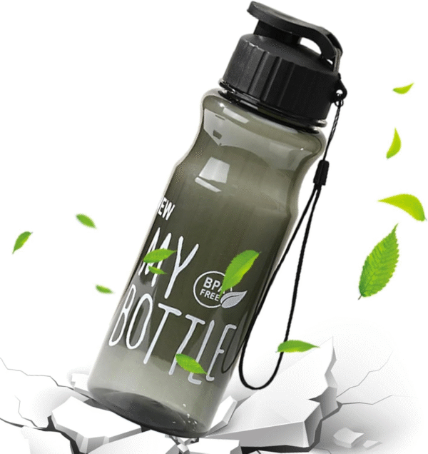 Multi-Color Transparent Water Bottle Portable Sports Cup for Drinking Kitchen Tools 550ml Water Bottle for School Gym Travel Girl Boy - Image 6