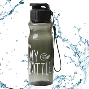 Multi-Color Transparent Water Bottle Portable Sports Cup for Drinking Kitchen Tools 550ml Water Bottle for School Gym Travel Girl Boy
