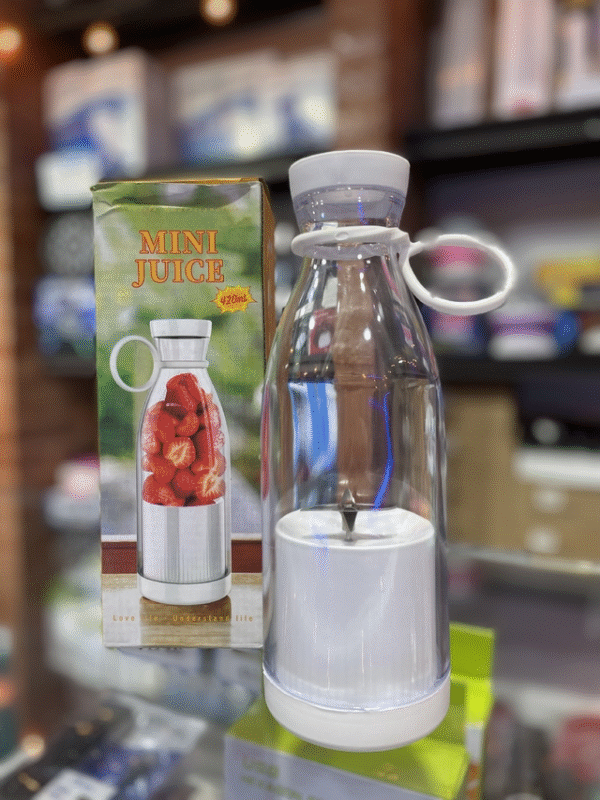 420 ML Portable Electric Wireless High Quality Mini Juicer Wireless Bottle for Traveling - Image 2
