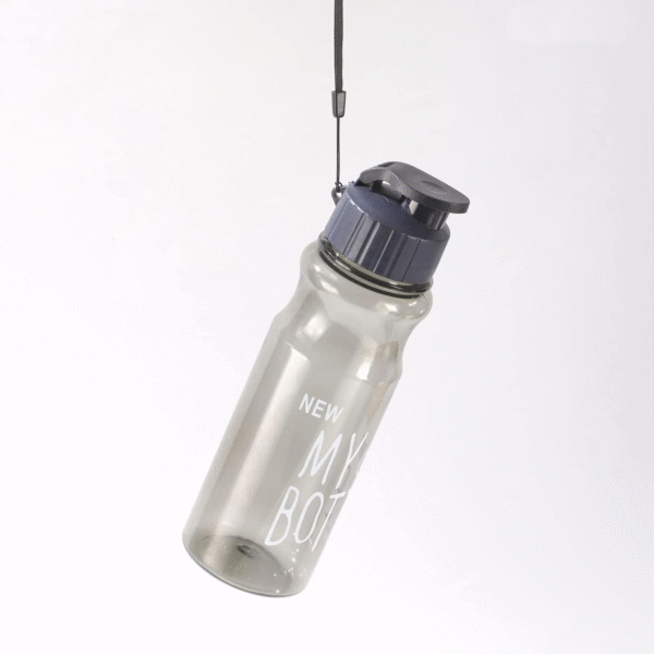Multi-Color Transparent Water Bottle Portable Sports Cup for Drinking Kitchen Tools 550ml Water Bottle for School Gym Travel Girl Boy - Image 2