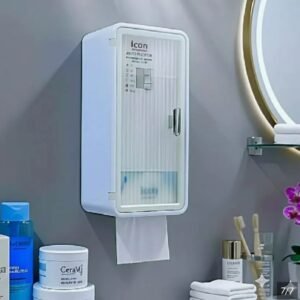 Wall Mounted Dustproof Tissue & Storage Box