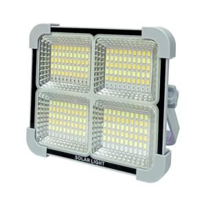 Rechargeable Solar Floodlight Outdoor Portable LED Multifunctional Spotlight, Type C charging, Ip66 Waterproof Floodlight Emergency Lighting for Camping Hiking Flashlights