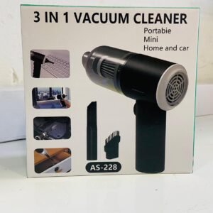 3 in 1 Cordless Vacuum Cleaner – Handheld Portable Powerful Car & Home Cleaner