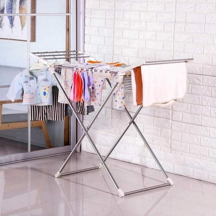 Wet Cloth Dryer Stand Foldable Rustproof Stainless Steel Drying Rack