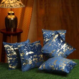 Luxury Velvet Cushion Cover Set – Pack of 6 | Soft Decorative Pillow Covers