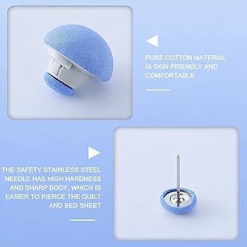 🛏️ Bedsheet Gripper Buttons (4 Pcs Set) - Image 3