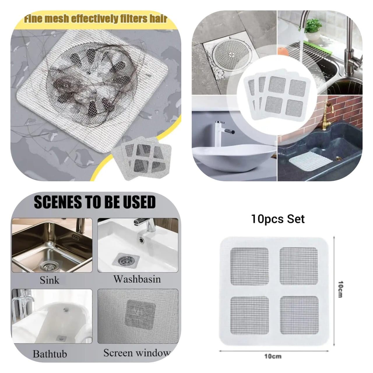 10 PCS Disposable Mesh Sink Strainer Bags - Image 3