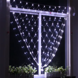 Wedding LED Net Lights 88 LEDs | Mesh Fairy String Lights Curtain Style | Decorative Wedding Party Lights for Stage, Bedroom, Garden, Indoor & Outdoor Decoration