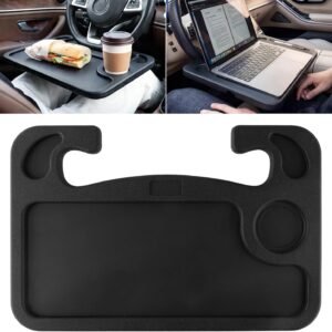Car Steering Wheel Tray Table – Multifunctional Desk for Laptops, Notebooks, and Meals
