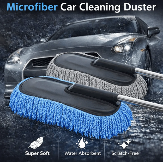 Car Duster - Blue