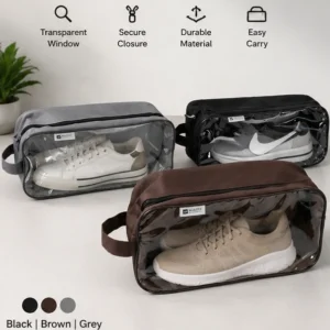 Shoe Travel Pouch for Carrying & Storing Shoes | Pack of 1,3 & 6